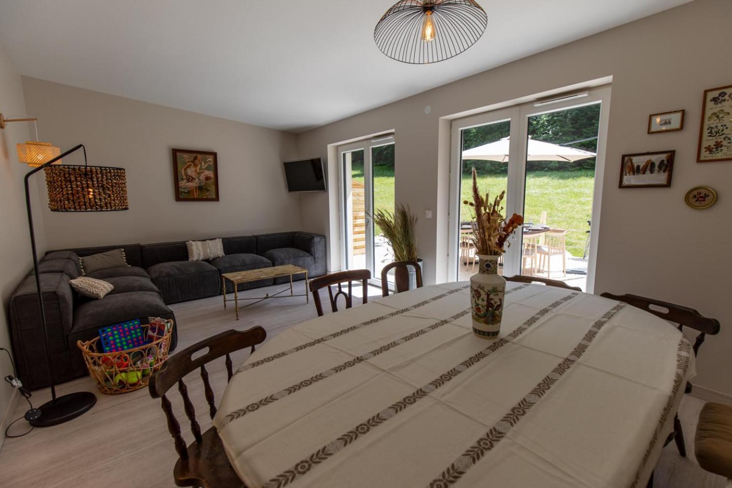 Gîte La Résilience, sur la piste de ski d'Autrans Chambre photo