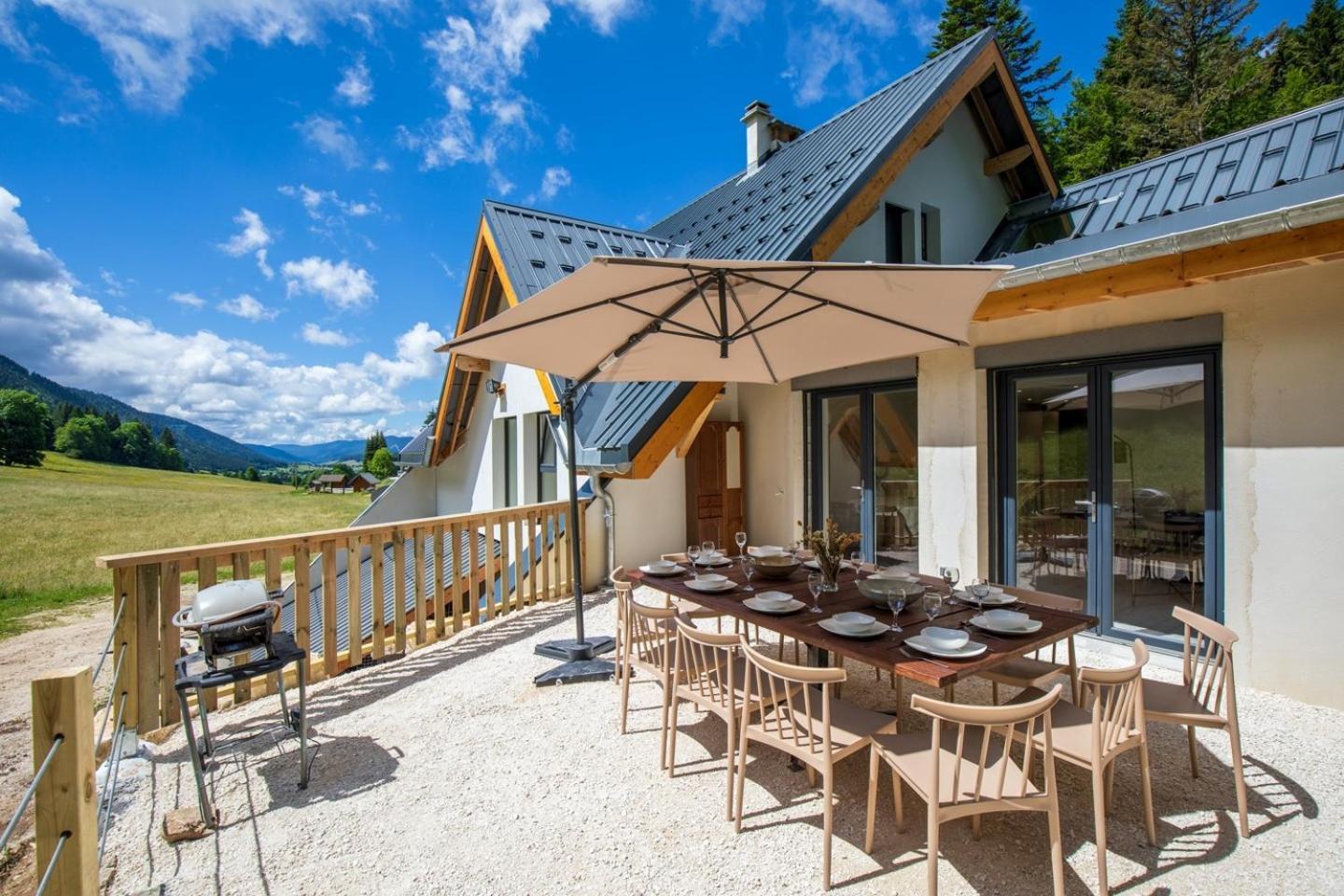 Gîte La Résilience, sur la piste de ski d'Autrans Chambre photo